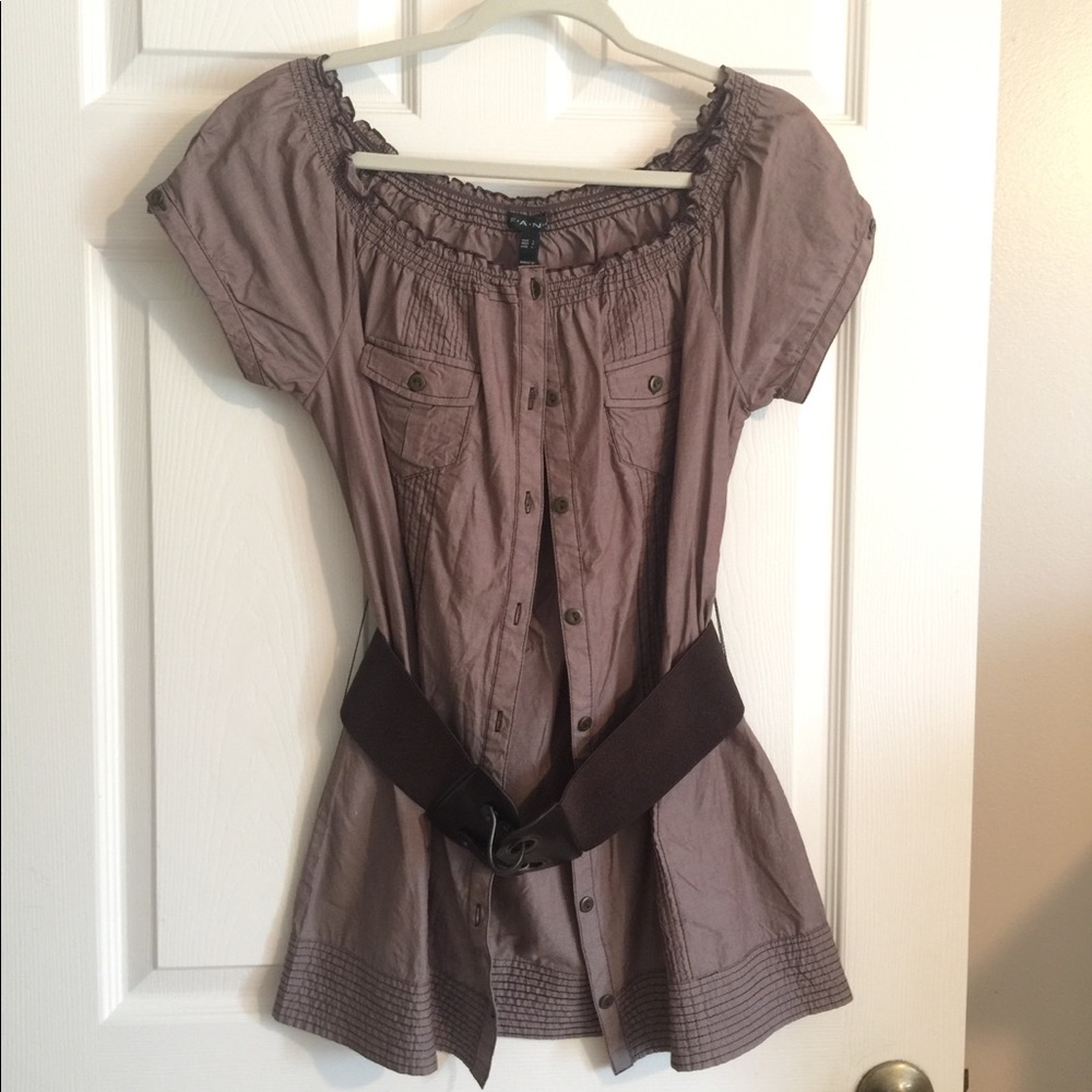 NWT Brown shirt/Tunic
